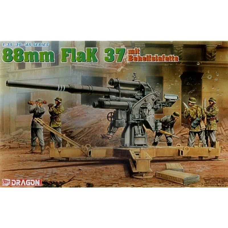 Flak 37 88 mm tubes type 18 ou type 36/37