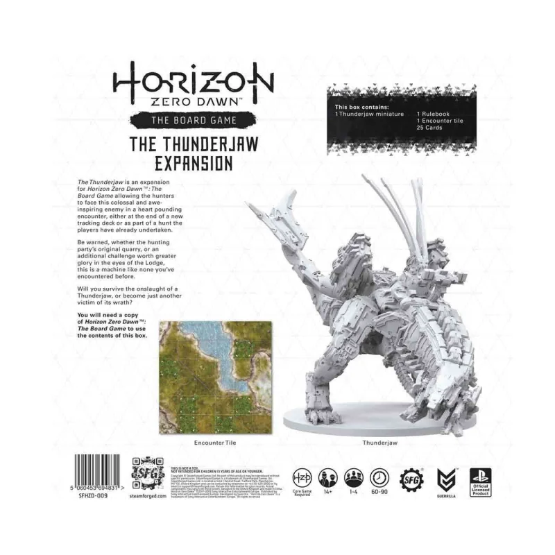 Horizon Zero Dawn The Board Game - Thunderjaw Expansion Set