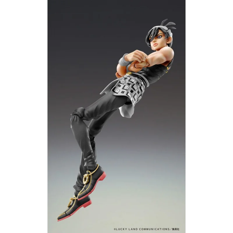 JoJo's Bizarre Adventure Golden Wind Narancia Ghirga & As Ver. Black Chozokado 15 cm