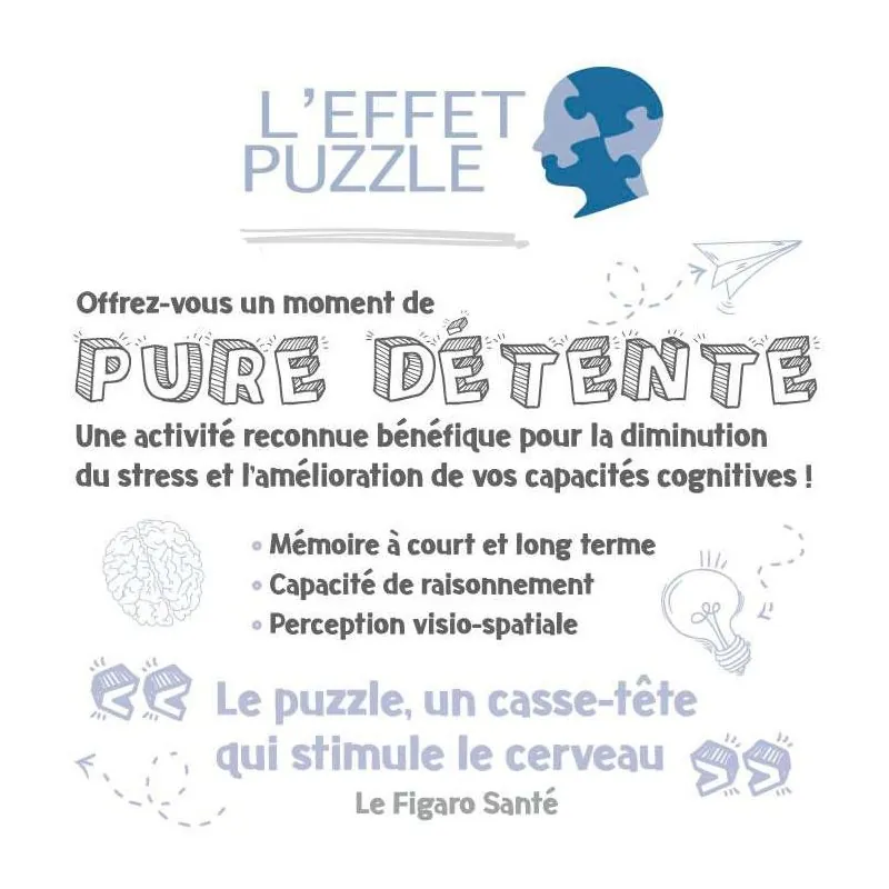 Puzzle 1000 p - En forêt (nature édition)