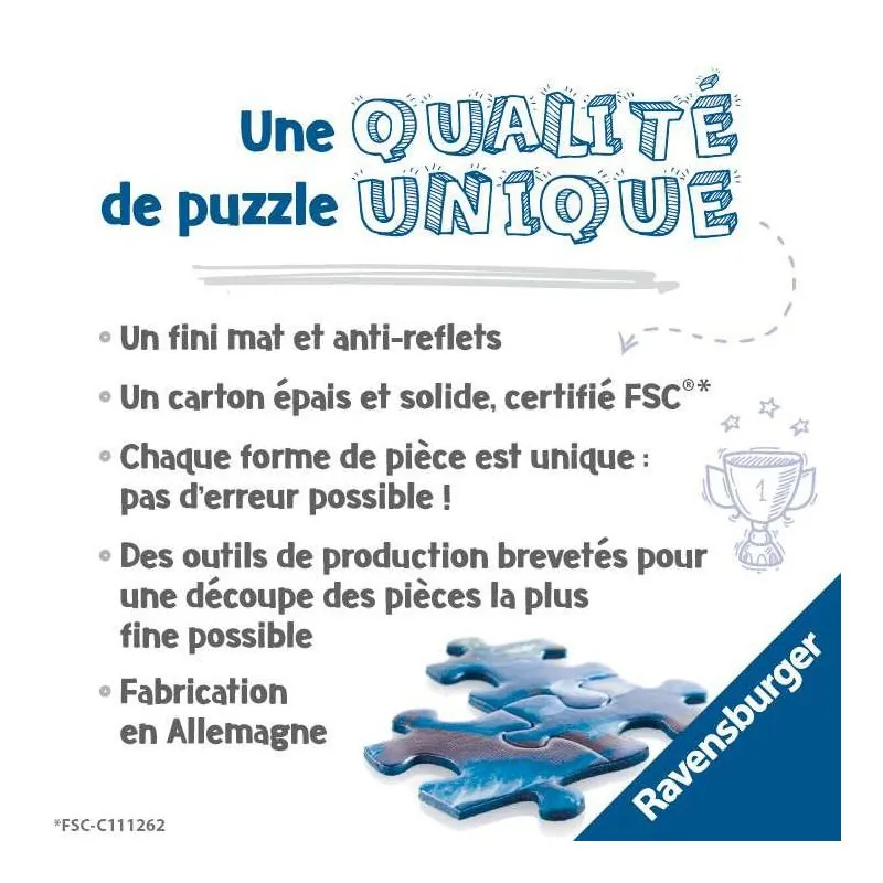 Puzzle 1000 p - En forêt (nature édition)