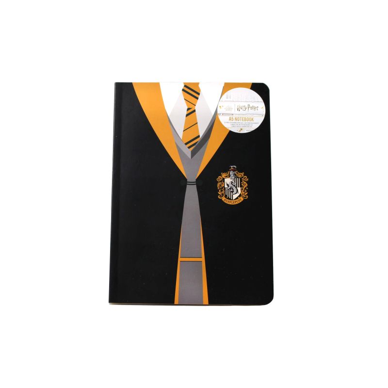 Cahier souple A5 Harry Potter : Uniforme de Poufsouffle