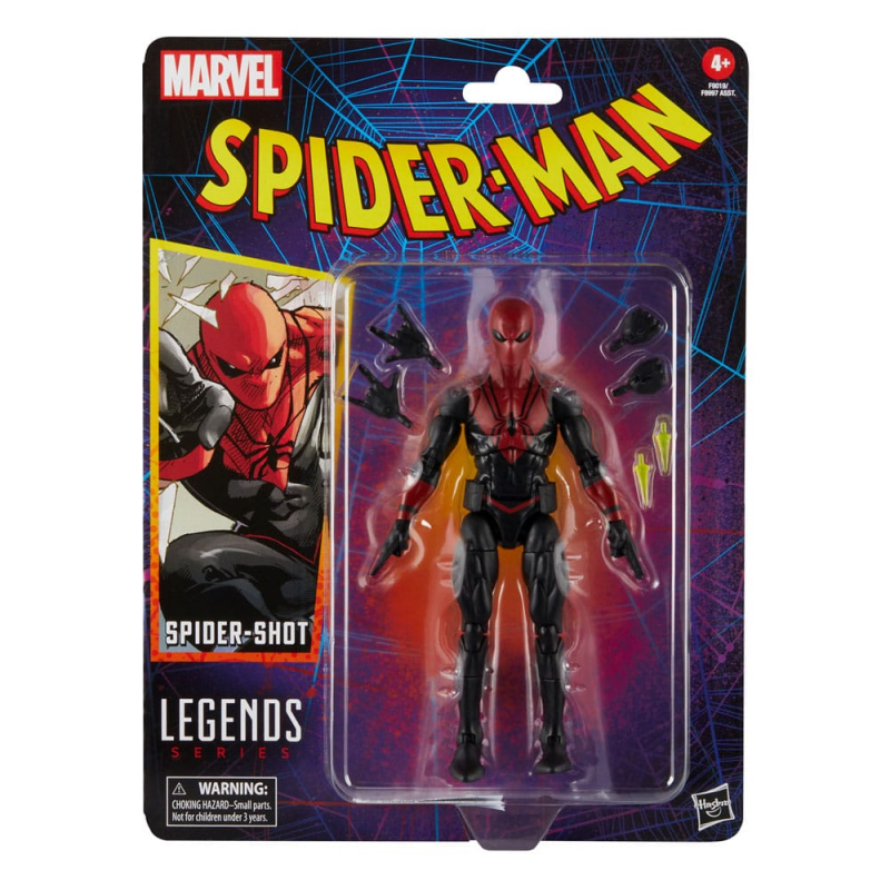 Spider-Man Comics Marvel Legends figurine Spider-Shot 15 cm