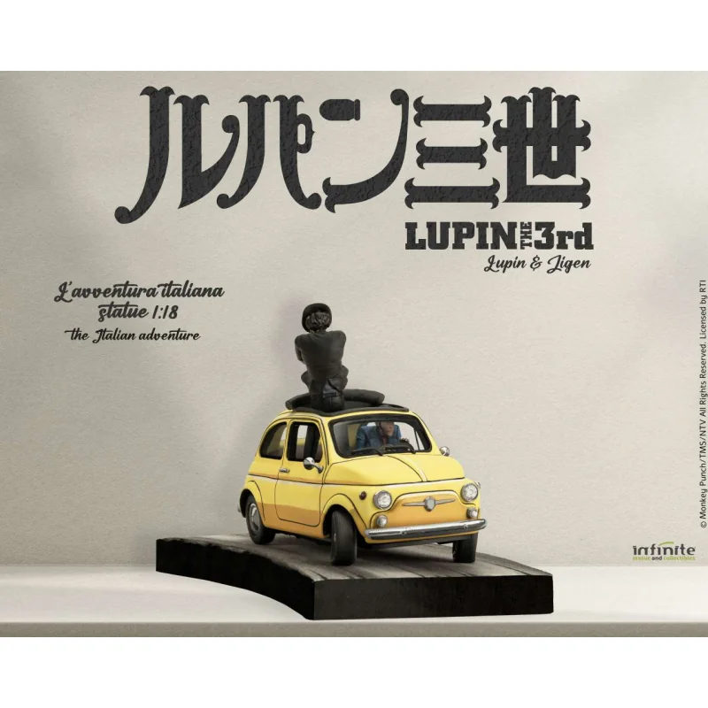 Lupin III L'avventura Italiana 1/18 – Lupin & Jigen