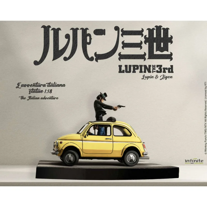 Lupin III L'avventura Italiana 1/18 – Lupin & Jigen