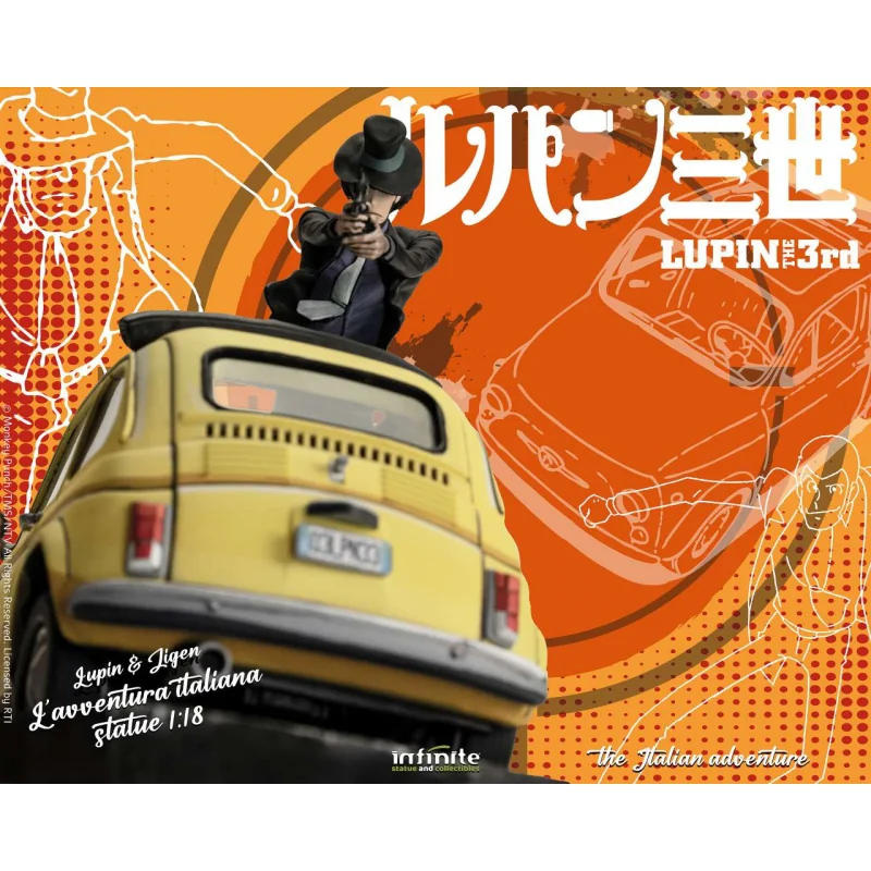 Lupin III L'avventura Italiana 1/18 – Lupin & Jigen