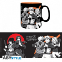 NARUTO SHIPPUDEN - Mug - 460 ml - Groupe noir & blanc - avec boîte