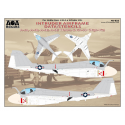 Décal Grumman Intruder Airframe Data/Stencils - A-6A, A-6B, A-6E, A-6E TRAM, & KA-6D (High-Viz)For Hobby Boss 1/48 A-6 Intruder