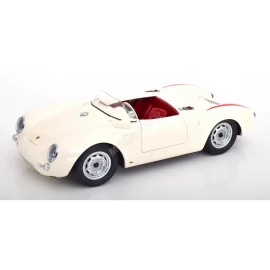 PORSCHE 550A SPYDER 1953-1957 BLANC/ROUGE