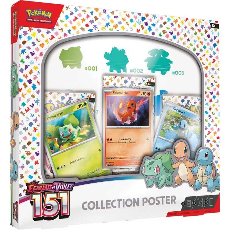 Pokémon EV3.5 : Coffret Poster Pokémon 151