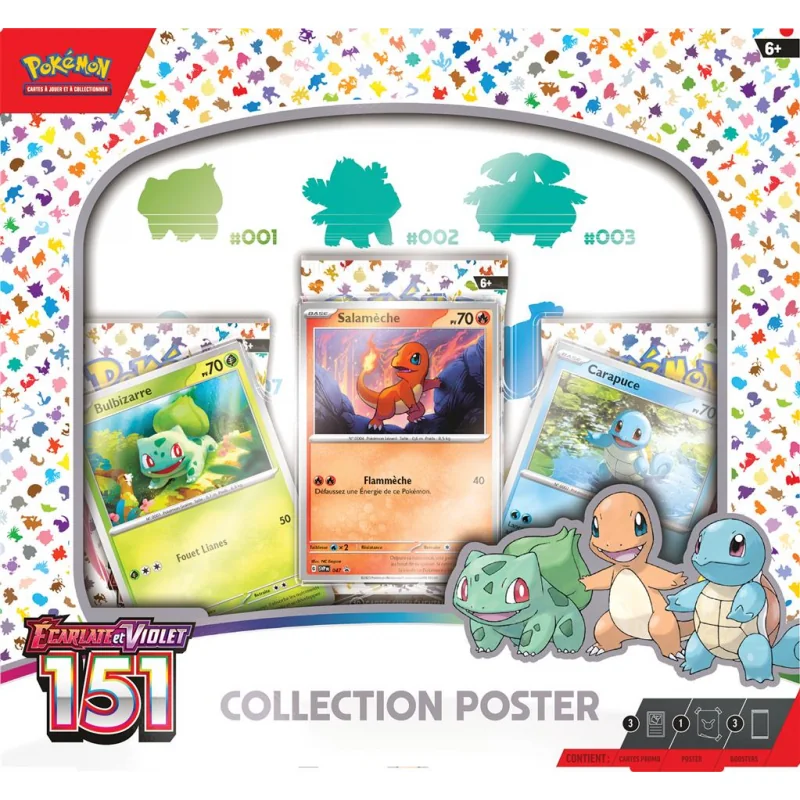 Pokémon EV3.5 : Coffret Poster Pokémon 151