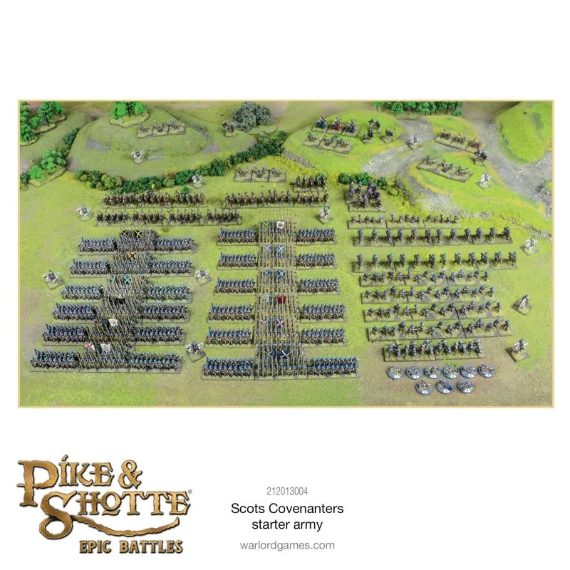 Pike & Shotte Epic Battles: Scots Covenanters Starter Army