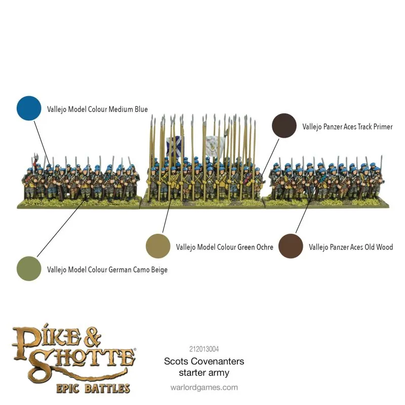 Pike & Shotte Epic Battles: Scots Covenanters Starter Army