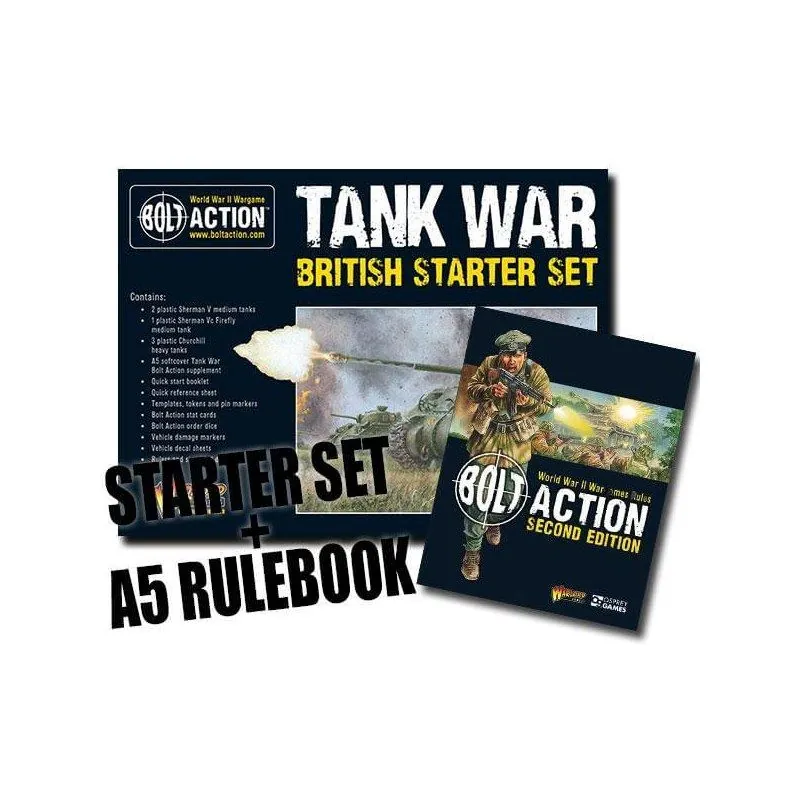 Tank War: British Starter Set (Français)