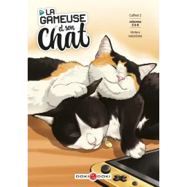 La gameuse et son chat - coffret tomes 5 à 8