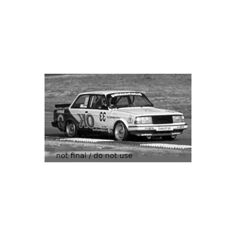 VOLVO 240 TURBO 33 ANDERSSON/PETERSSON EQUIPE OK ETCC ZOLDER 1985