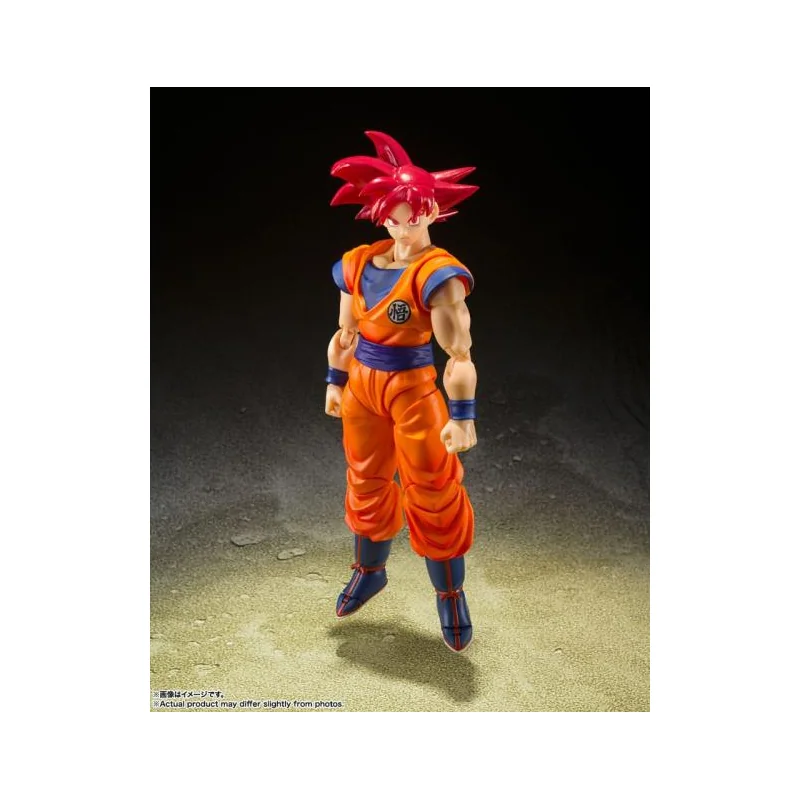 Dragon Ball Super S.H. Figuarts Super Saiyan God Son Goku Saiyan God of Virture 14 cm