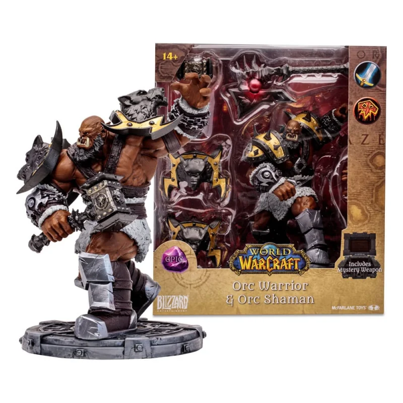 World of Warcraft Orc Shaman Warrior (Epic) 15 cm