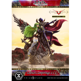 Code Geass: Lelouch of the Rebellion Concept Masterline Series Lelouch Lamperouge & C.C. 44 cm