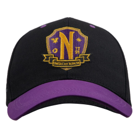 Wednesday casquette Baseball Nevermore Academy Purple