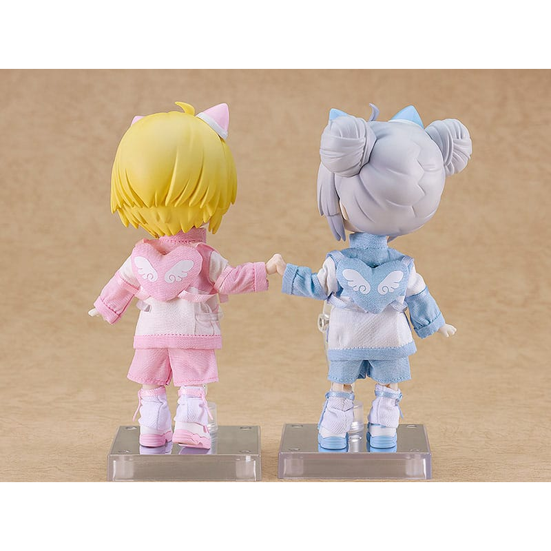 Original Character accessoires pour figurines Nendoroid Doll Outfit Set: Subculture Fashion Tracksuit (Blue)