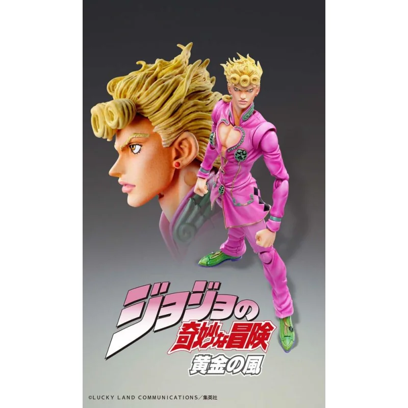 JOJO PART 5 Golden Wind - Giorno Giovanna - Figurine Chozokado 15cm