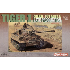 Maquette Version tardive de Tiger I Sd. Kfz.181 avec Zimmerit