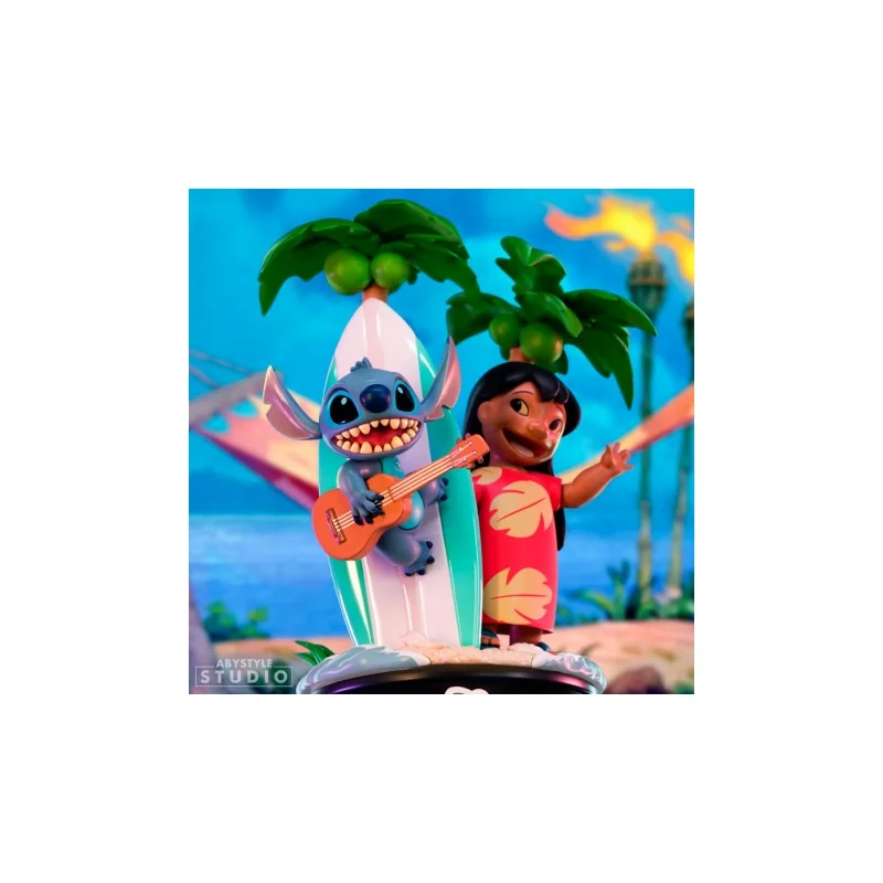 DISNEY Figurine Lilo & Stitch Surfboard