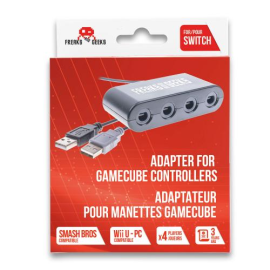 Adaptateur 4 Manettes Game Cube sur SWITCH et Wii U