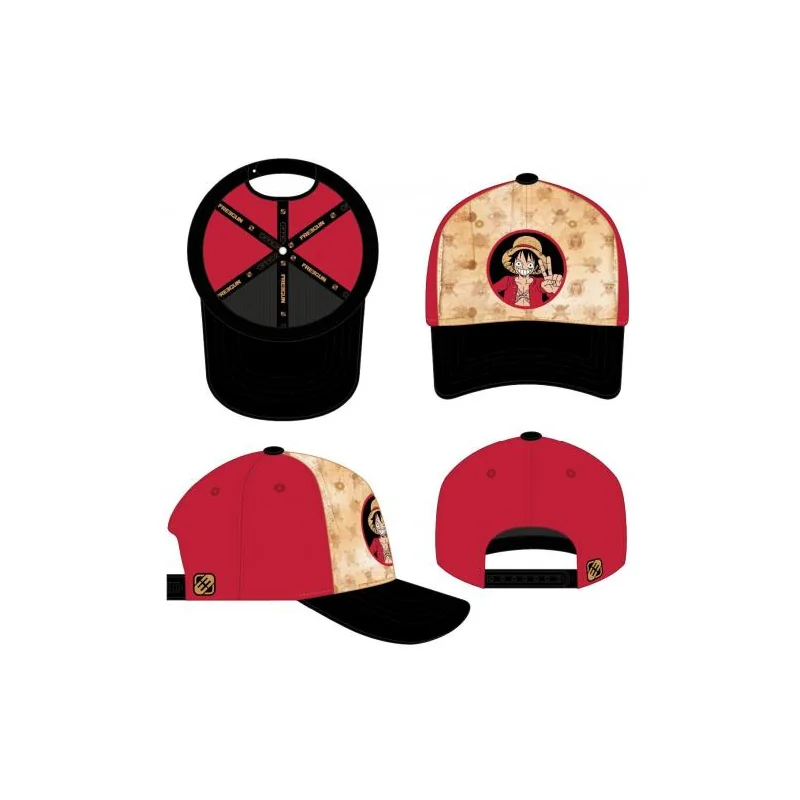 One Piece – Casquette Adulte Freegun – Luffy