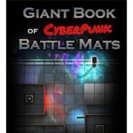 Livre plateau de jeu : Giant Book of CyberPunk Battle Mats (A3)