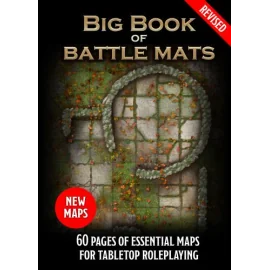 Livre plateau de jeu : Revised Big Book of Battle Mats (A4)