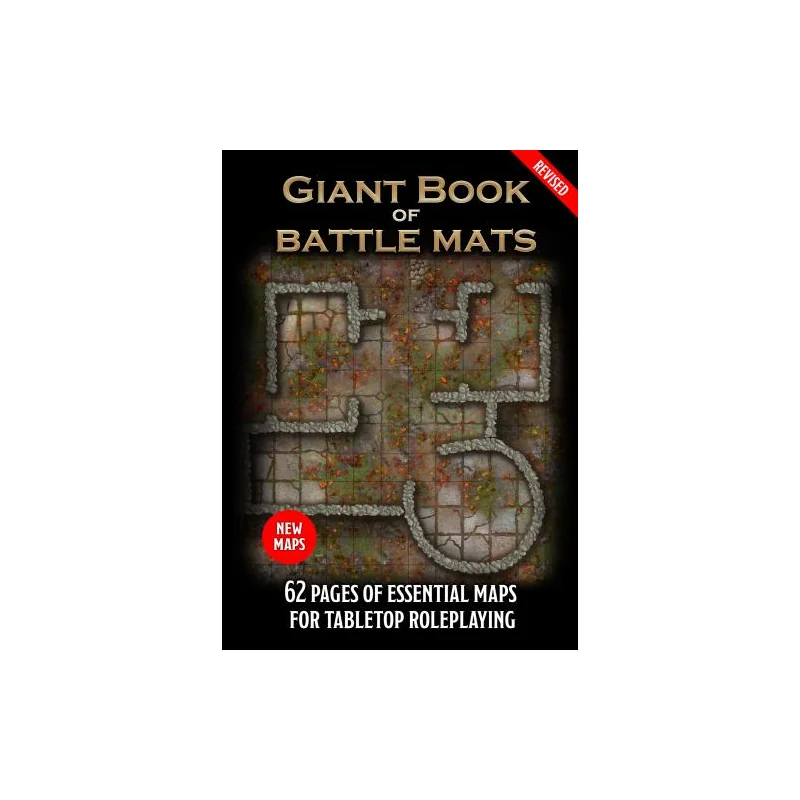 Livre plateau de jeu : Revised Giant Book of Battle Mats (A3)