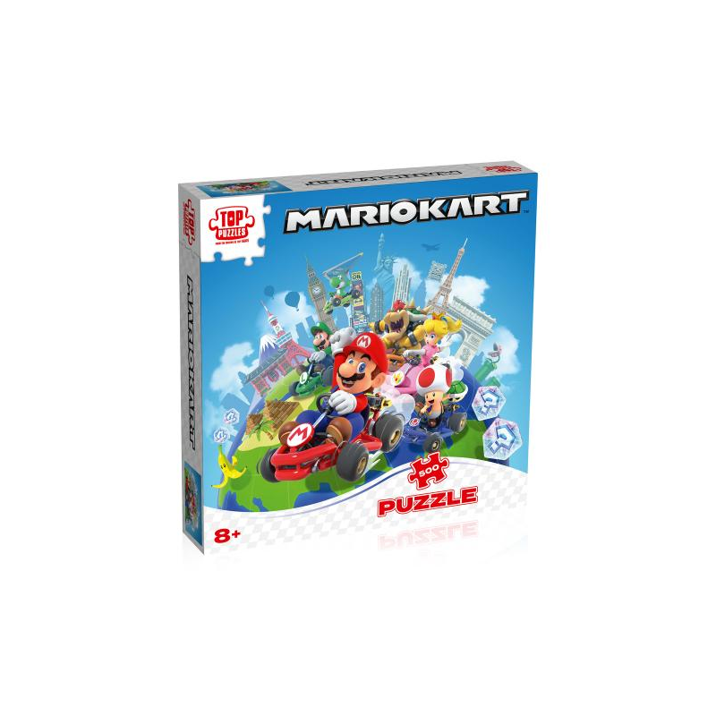 Puzzle Trade invaders Puzzle Mario Kart Autour du monde (500