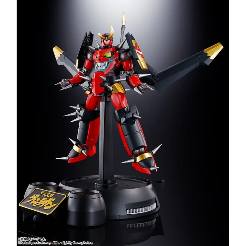 Tengen Toppa Gurren Lagann figurine Diecast Soul of Chogokin GX-107 Gurren Lagann & Giga Drill Set 18 cm