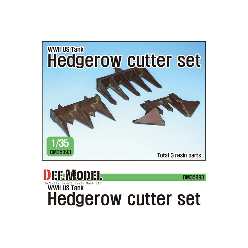 WWII US TANK HEDGEROW CUTTER SET