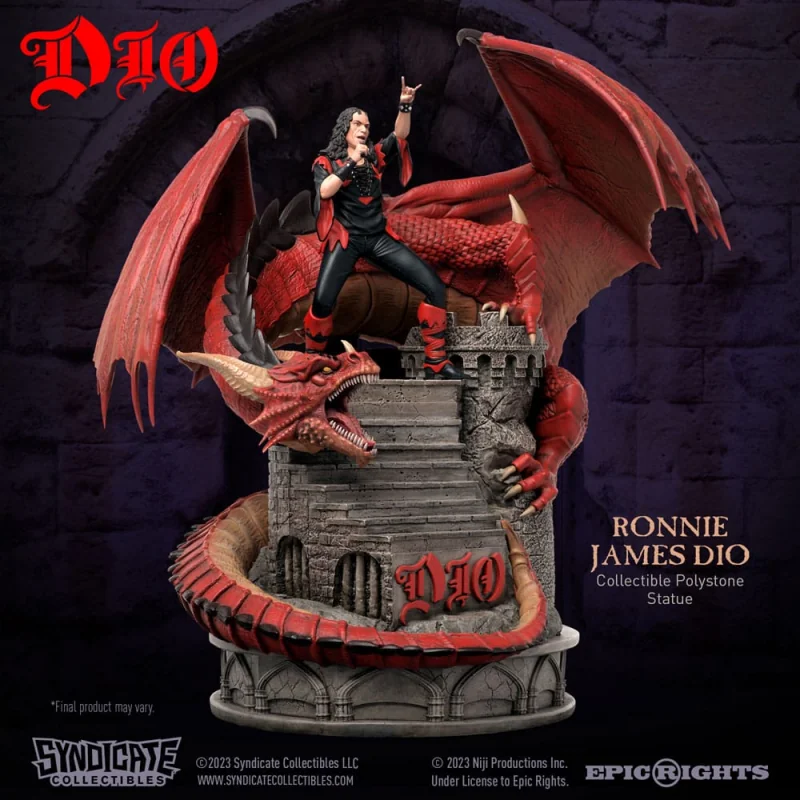 Dio statuette 1/10 Ronnie James Dio 36 cm