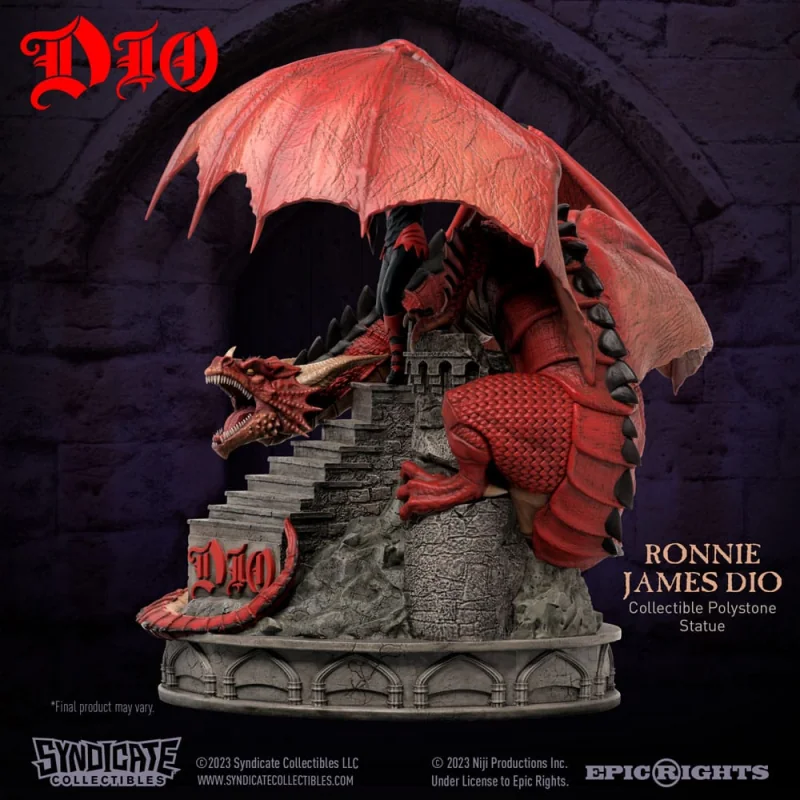 Dio statuette 1/10 Ronnie James Dio 36 cm