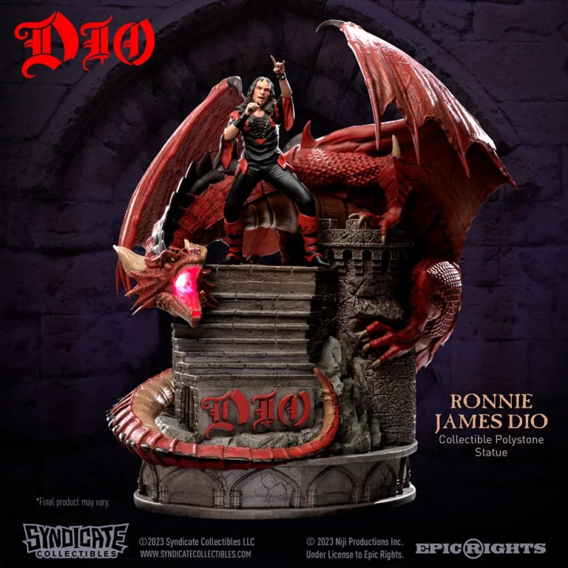 Dio statuette 1/10 Ronnie James Dio 36 cm