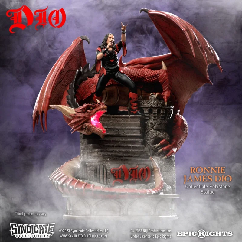 Dio statuette 1/10 Ronnie James Dio 36 cm