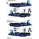 Décal Vought F4U- Corsairs Part 2