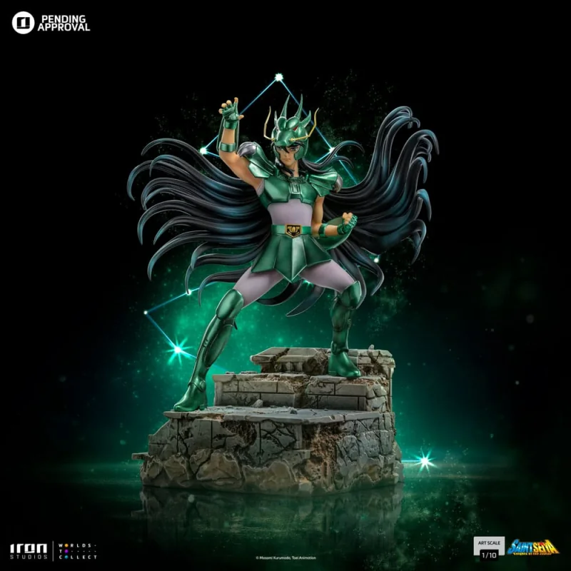 Saint Seiya statuette Dragon Shiryu Art Scale 1/10 24cm