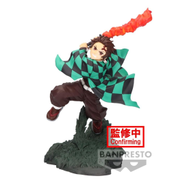  DEMON SLAYER - Figurine Tanjiro Kamado Combination Battle 1/2 9cm
