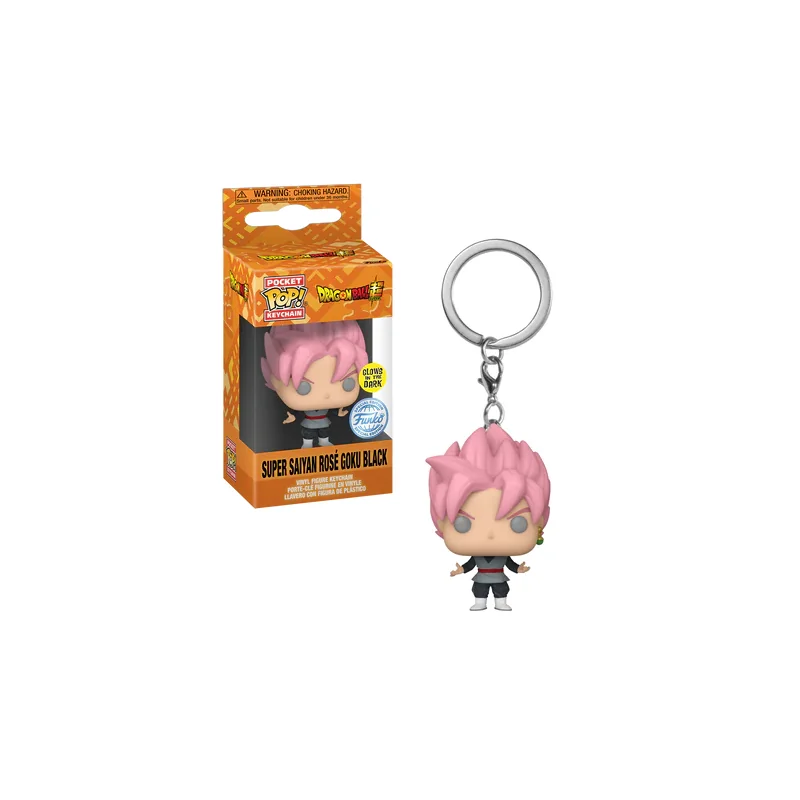 DRAGON BALL SUPER - Pocket Pop Keychains - SSR Goku Black (GW)