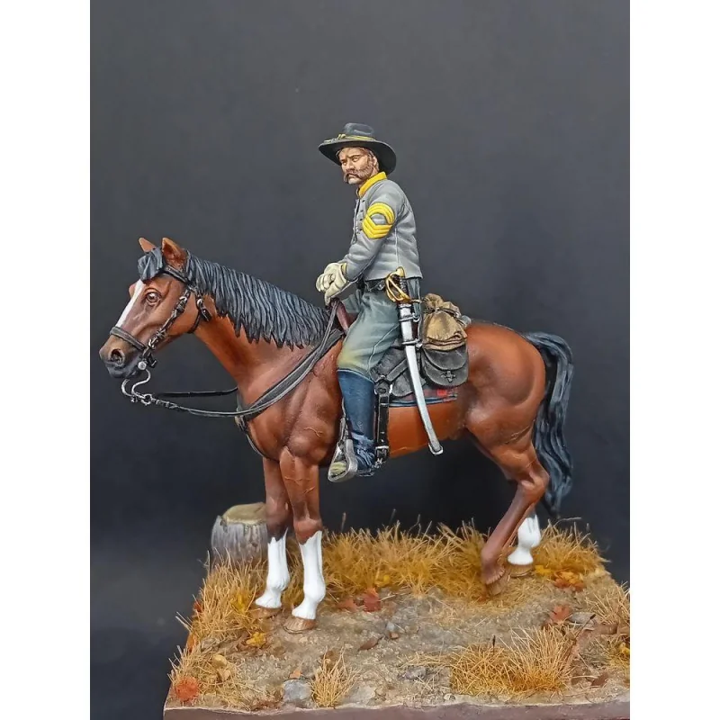 ROMEO MODELS: 54 mm. ; Sergeant Major, Confederate Cavalry,1862