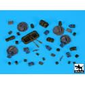 PT boat accessories set (designed to be used with Revell kits) [PT-160 PT-588/PT-579 PT-109 Patrol]