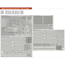  USS Nimitz CVN-68 PART I 1/350 (designed to be used with Trumpeter kits)