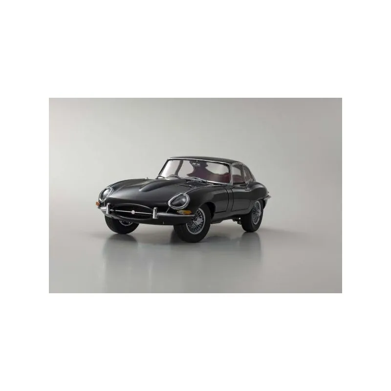 Kyosho 1:18 Jaguar Type-E 3.8L Coupe MK1 1961 Noire