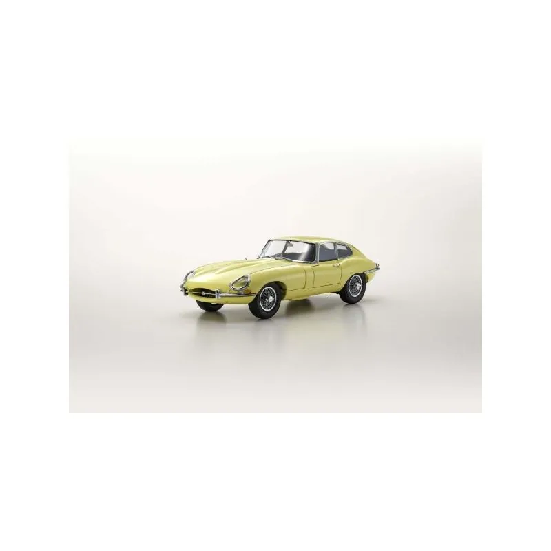 Kyosho 1:18 Jaguar Type-E 3.8L Coupe MK1 1961 Pale Primose