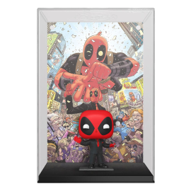  Marvel POP! Comic Cover Vinyl Figurine Deadpool (2025) 1 Deadpool in Black Suit 9 cm